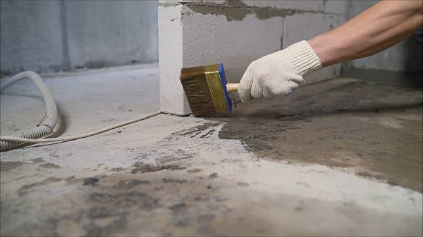 Crawl space vapor barrier installation in Aberdeen, OH